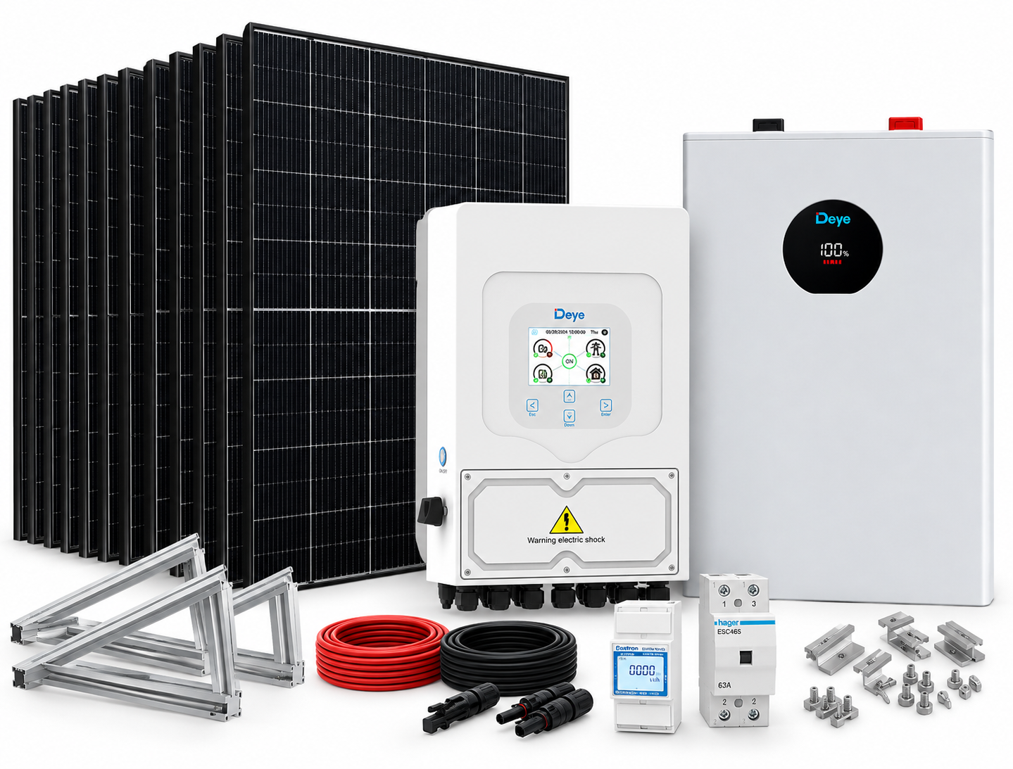 Kit Solar Aislado 5 kW | VETTES Deye